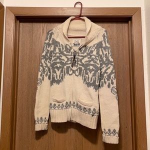 100% Lambswool TNA Light Grey Sweater